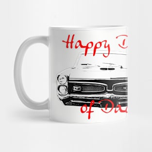 Father's Day 1960s classic American muscle car Day of Dads Mug